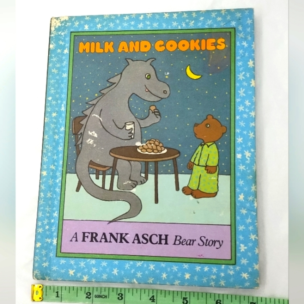 Milk and Cookies by Frank Asch 1982 Hardcover Vintage Children's Book